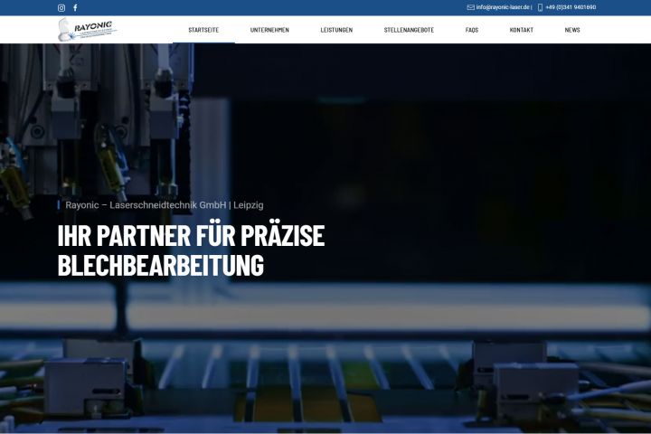 Neue Website online – moderner, klarer, schneller