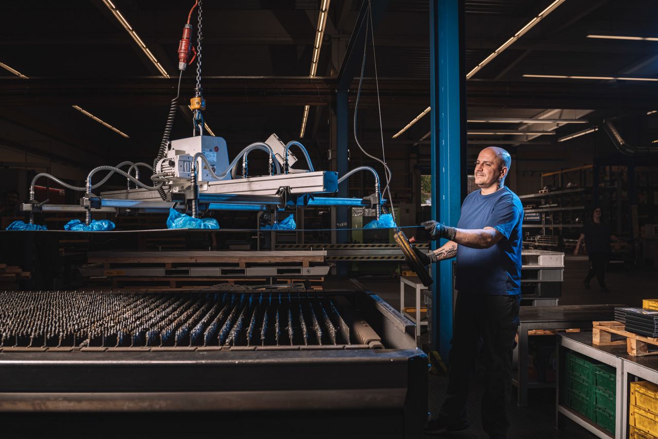 Bystronic Laser Anlage